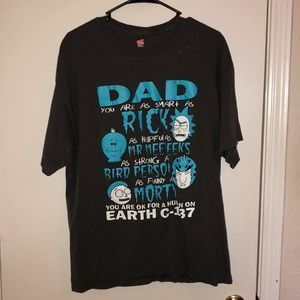 Father’s Day Rick and Morty Shirt